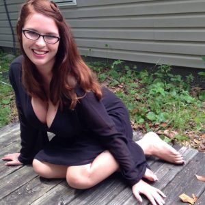 busty malynee glasses