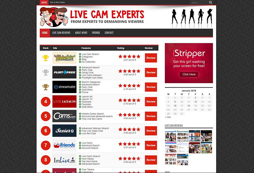 livecam-experts web